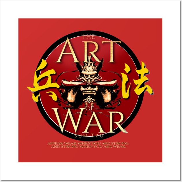 The Art Of War, Sun Tzu Wall Art by SAN ART STUDIO 